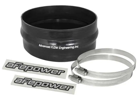 aFe aFe Magnum FORCE CAI Univ. Silicone Coupling Kit (6-1/4in. ID / 2-3/4in. L) Straight w/Hump - Black