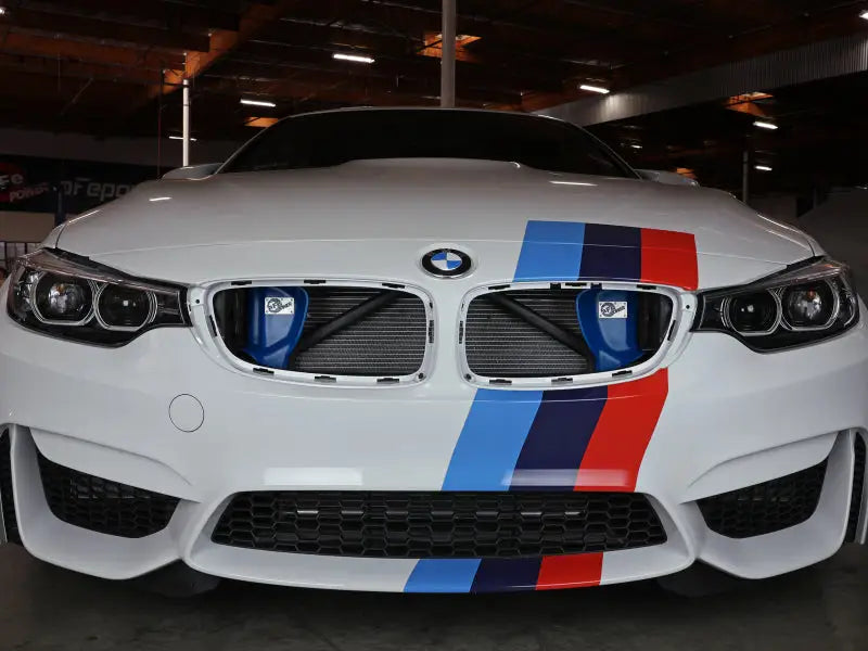 aFe Magnum FORCE Dynamic Air Scoop 15-18 BMW M3/15-20 M4 - Blue - Truck & Automotive