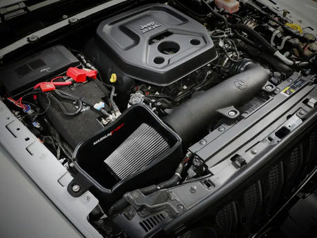 aFe Magnum FORCE Intake Stage-2 Pro Dry S Filter 18-23 Jeep Wrangler (JL) L4-2.0L (t) - Truck & Automotive