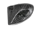 Carbon fiber aerodynamic shoe cover for afe magnum force intake system on BMW M5 F10