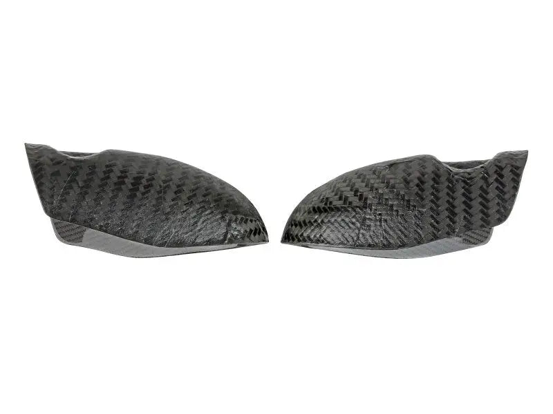 Carbon fiber shoe covers for aFe Magnum Force Intake System on BMW M5 F10 12-14 V8