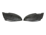 Carbon fiber shoe covers for aFe Magnum Force Intake System on BMW M5 F10 12-14 V8