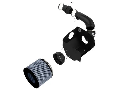 Exploded view of aFe Magnum FORCE Stage-2 Pro 5R Cold Air Intake System for Nissan Patrol