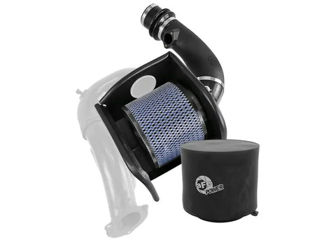 Automotive air intake system for Nissan Patrol with aFe Magnum Force Pro 5R Cold Intake