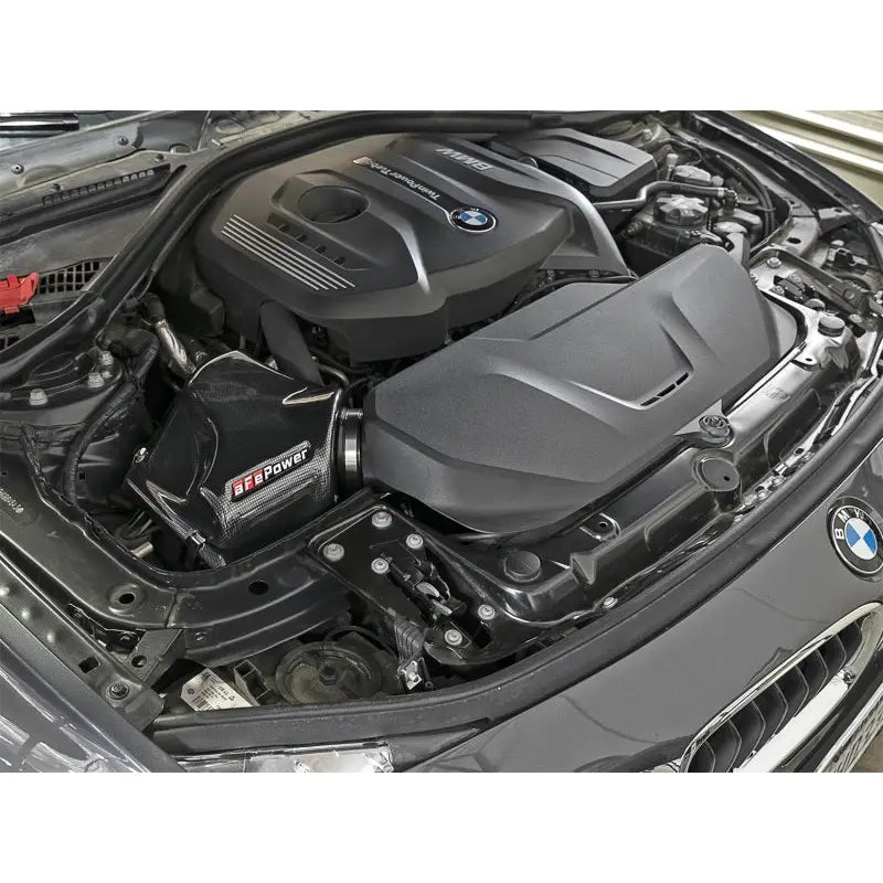 aFe 54-12922-C aFe Magnum FORCE Stage-2 Pro 5R Cold Air Intake System 2017 BMW 330i (F3x) I4-2.0L (t) B48