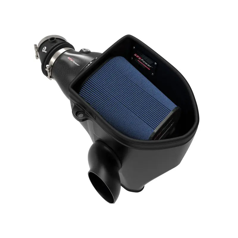 aFe 57-10001R aFe Magnum Force Stage-2 Track Series Carbon Fiber AIS w/ Pro 5R Media - 18 Dodge Challenger V8-6.2L