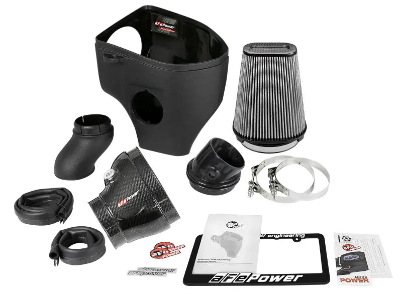 aFe Magnum Force Stage-2 Track Series Carbon Fiber AIS w/Pro Dry S Media-18 Dodge Challenger V8-6.2L - Truck &