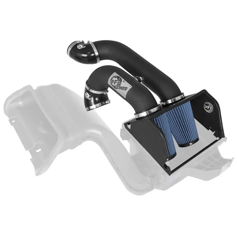aFe 54-12972-B aFe Magnum FORCE Stage-2XP Intake w/3-1/2in Black Housing Pro 5R Filter 2017 Ford F-150 V6 3.5L (tt)