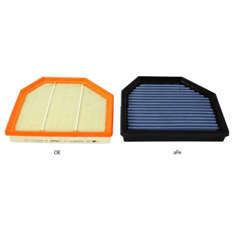 aFe 30-10238 aFe MagnumFLOW OEM Replacement Air Filter PRO 5R 2015 BMW M3/M4 (F80/F82) 3.0L S55 (tt) Qty. 2
