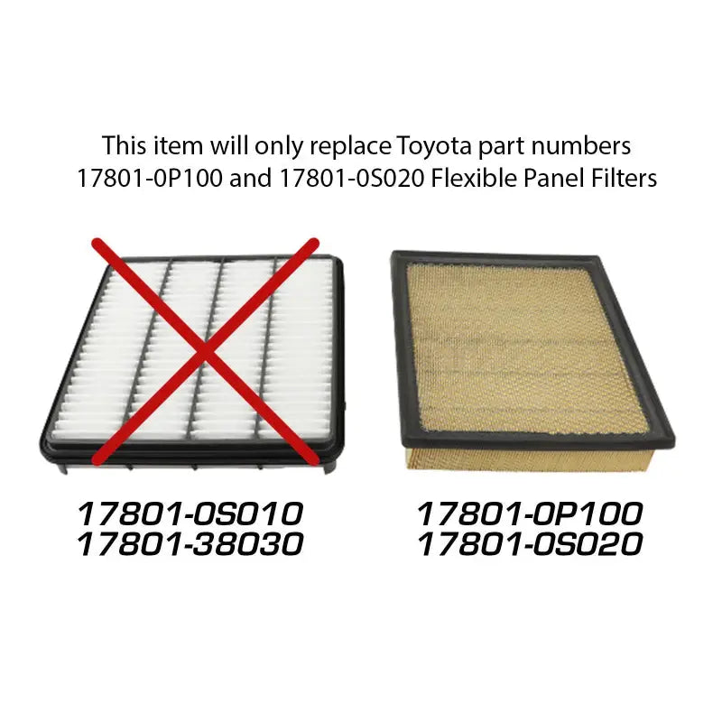 aFe 30-10247 aFe MagnumFLOW OER Air Filter PRO 5R 14 Toyota Tundra V8 5.7L