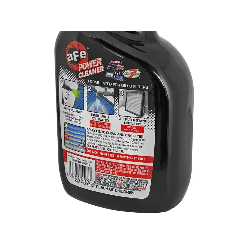 aFe 90-10201 AFE MagnumFLOW Pro 5R Air Filter Power Cleaner 32 oz Spray Bottle