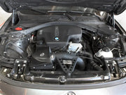 BMW engine bay with afe magnumforce air intake system cover for 12-15 BMW 328i