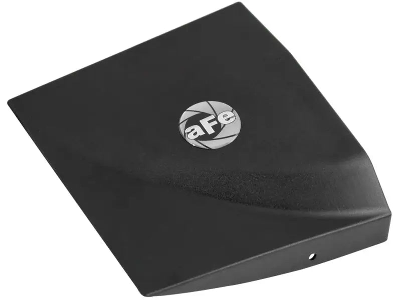 Black metal air filter box for afe MagnumFORCE air intake system on BMW 328i F30