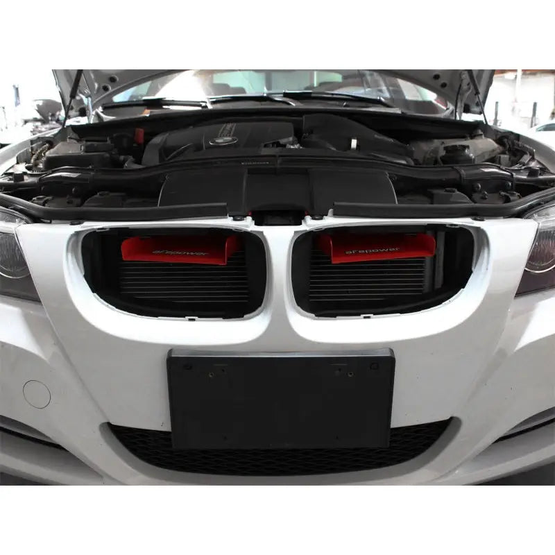 aFe 54-11478-R aFe MagnumFORCE Intakes Scoops AIS BMW 335i (E90/92/93) 07-13 L6-3.0L (Red)