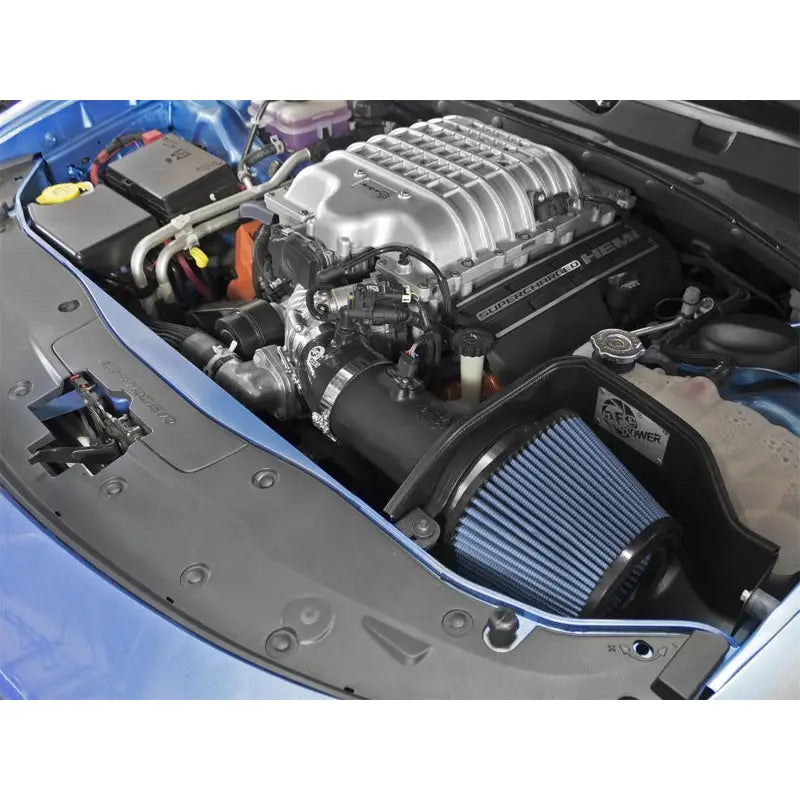 aFe 54-12802 aFe MagnumFORCE Intakes Stage-2 P5R AIS 15-16 Dodge Challenger SRT Hellcat 6.2L V8 (sc)