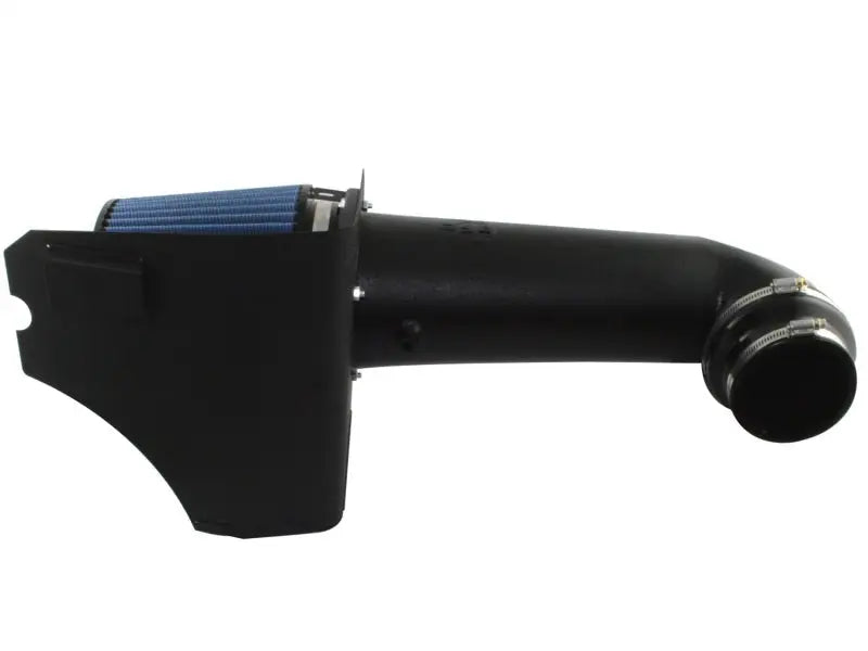 Black aFe MagnumFORCE P5R intake with blue filter for Dodge 300C 05-10 V8-5.7
