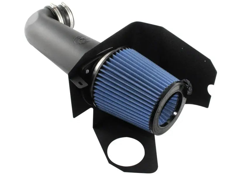 Black air intake system with blue filter for afe magnumforce p5r dodge 300c V8 05-10