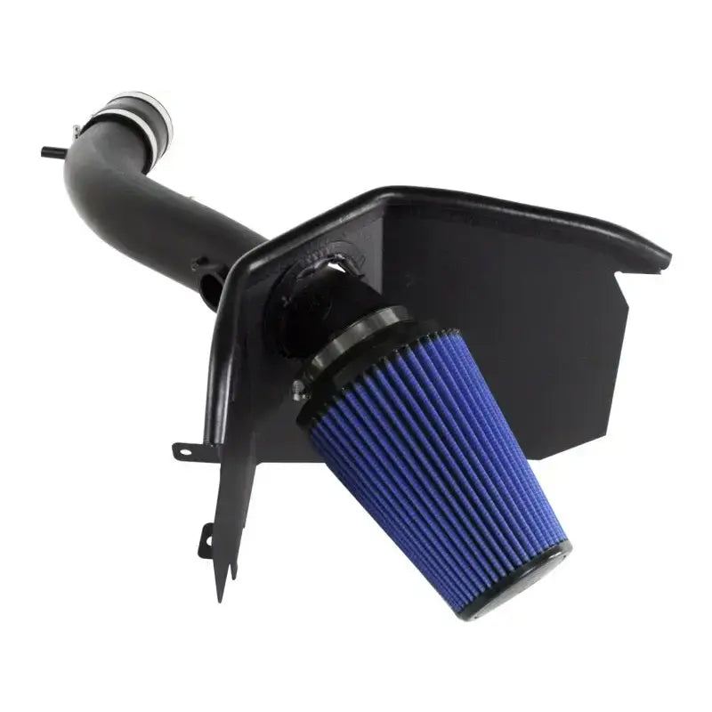 Black air intake system with blue filter for Toyota Tacoma P5R AFE MagnumFORCE stage 2