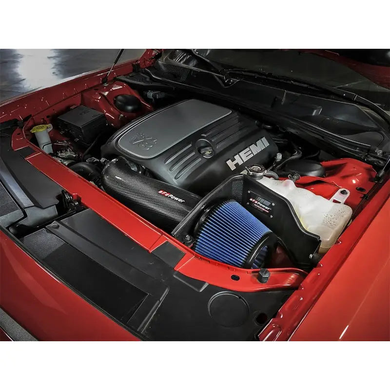 aFe 54-12162-C aFe MagnumFORCE Intakes Stage-2 P5R Carbon Fiber AIS 11-17 Dodge Challenger/Charger V8-5.7L Hemi