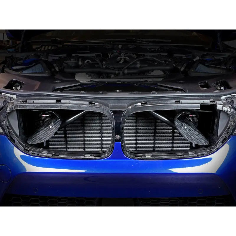 aFe 58-10005SC aFe Momentum Black Series Carbon Fiber Dynamic Air Scoop - BMW M5 (F90) 18-19