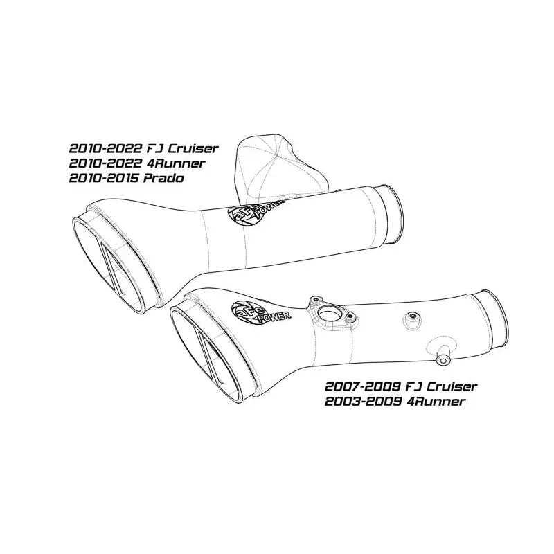 aFe 50-70095R aFe Momentum GT Pro 5R Cold Air Intake System 07-17 Toyota FJ Cruiser V6-4.0L