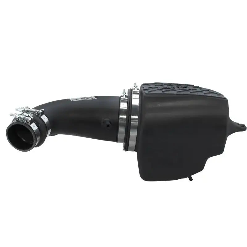 Black air intake system from aFe Momentum GT Pro Guard Cold Air Intake for Jeep Wrangler