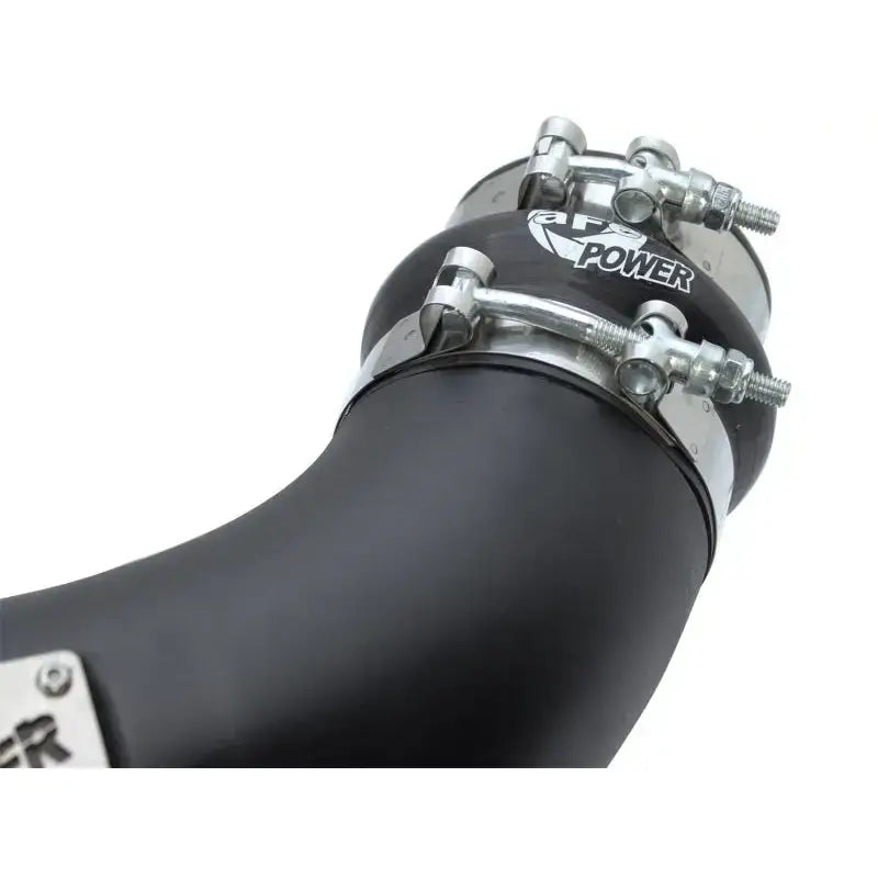 Black rubber hose with metal clamps for aFe Momentum GT Pro Cold Air Intake System