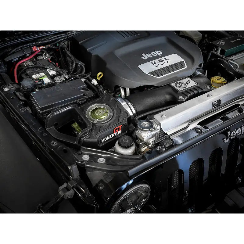 aFe 75-76212 aFe Momentum GT Pro GUARD 7 Cold Air Intake System 12-18 Jeep Wrangler JK V6 3.6L