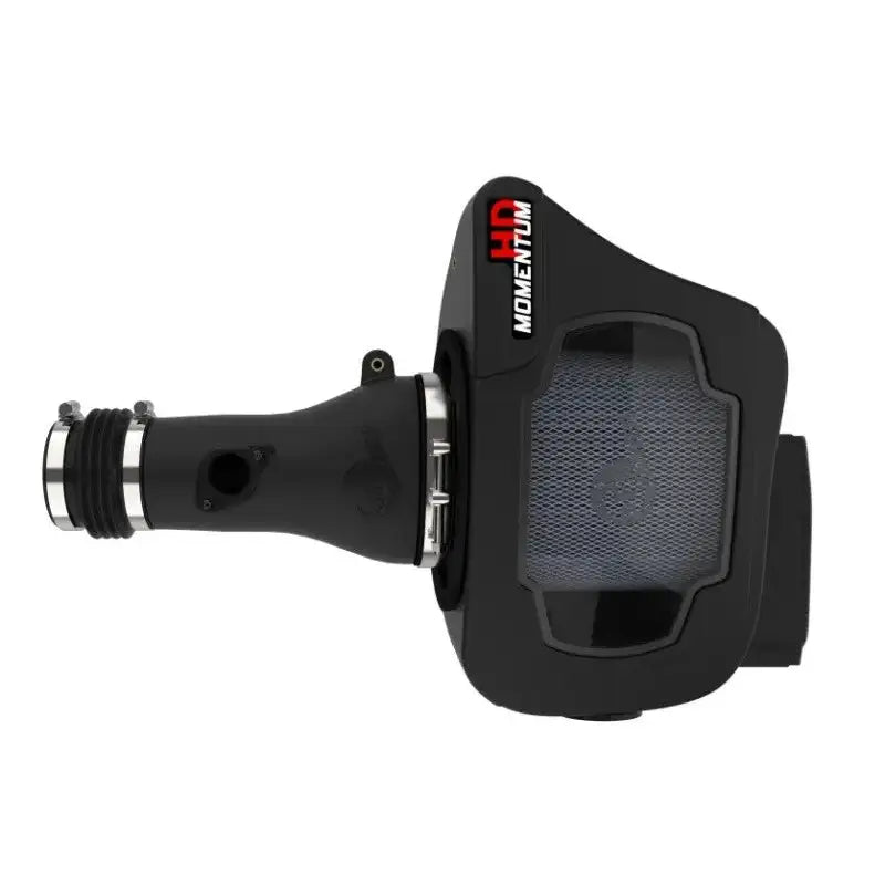 Black air intake for Toyota Land Cruiser with aFe Momentum HD Cold Air Intake System