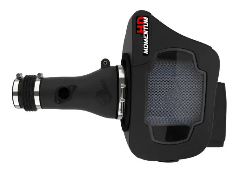 Black air intake for Toyota Land Cruiser with aFe Momentum HD Cold Air Intake System
