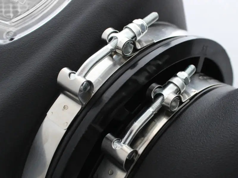 Metal hose clamps on aFe Momentum HD Pro Dry S Intake System for GM Diesel Trucks