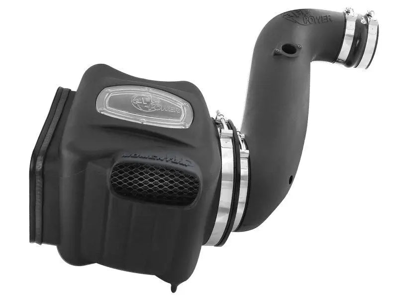 Black aFe Momentum HD Pro Dry S Stage-2 Intake System for GM Diesel Trucks 06-07