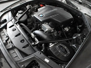BMW engine compartment with aFe Momentum Pro DRY S Intake System for BMW 528i