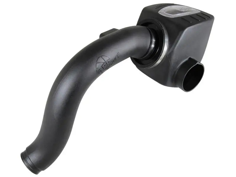 Black air intake system for BMW 528i with aFe Momentum Pro DRY S Intake System