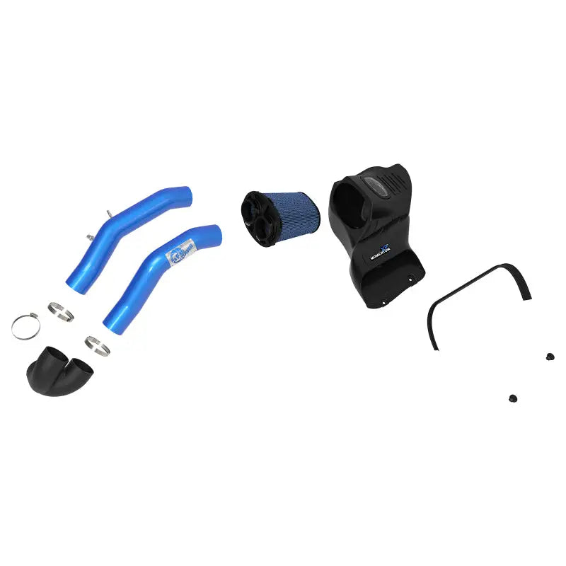 aFe 50-30024RL aFe Momentum XP Cold Air Intake System w/ Pro 5R Media Blue 15-19 Ford F-150 V8-5.0L