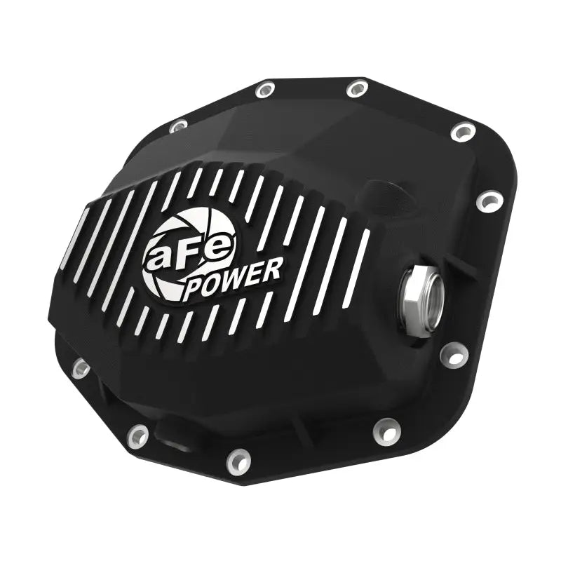 aFe 46-71280B aFe POWER 21-22 Ram 1500 TRX Hemi V8 6.2L (sc) PRO Series Rear Differential Cover Black w/ Machined