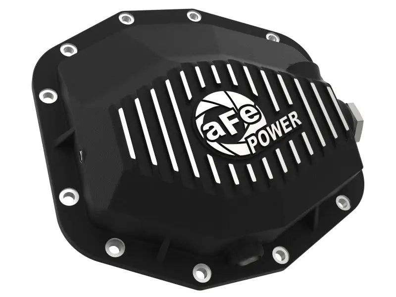 aFe POWER 21-22 Ram 1500 TRX Hemi V8 6.2L (sc) PRO Series Rear Differential Cover Black w/ Machined - Truck & Automotive