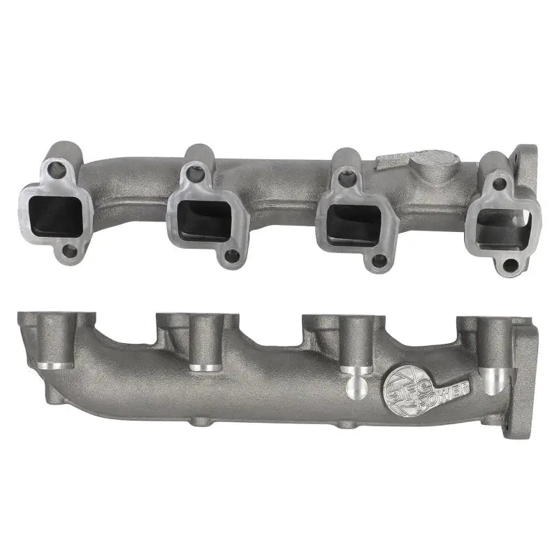 aFe 46-40024 aFe Power BladeRunner Ported Ductile Iron Exhaust Manifold 01-16 GM Diesel Trucks V8-6.6L (td)