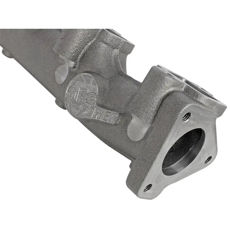 aFe 46-40024 aFe Power BladeRunner Ported Ductile Iron Exhaust Manifold 01-16 GM Diesel Trucks V8-6.6L (td)