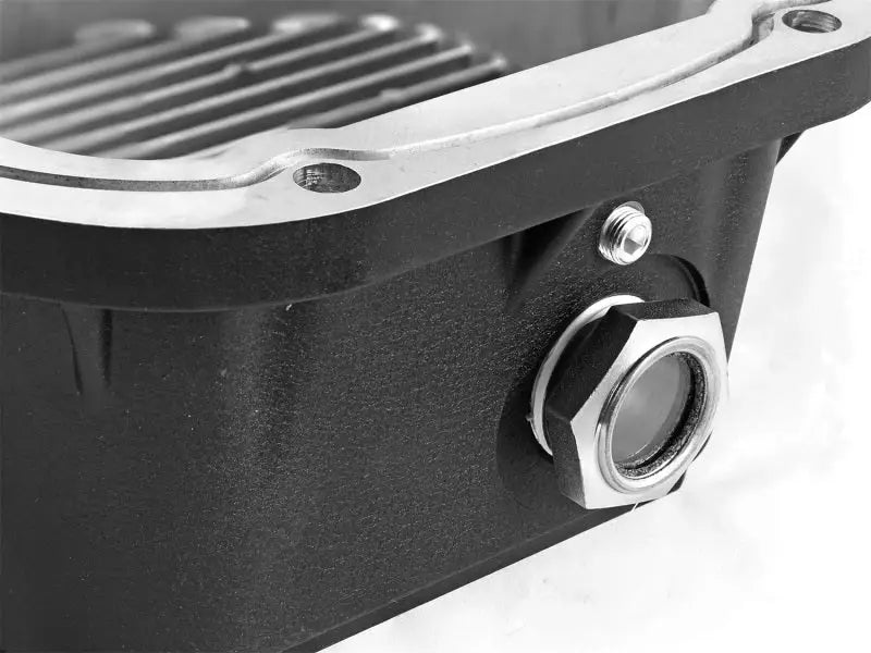 Afe power black machined differential cover for ford diesel trucks