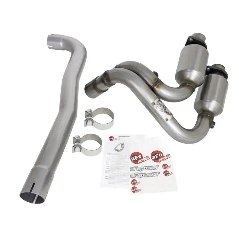 aFe Power Direct Fit Catalytic Converter Replacements Front 04-06 Jeep Wrangler (TJ/LJ) I6-4.0L - Truck & Automotive