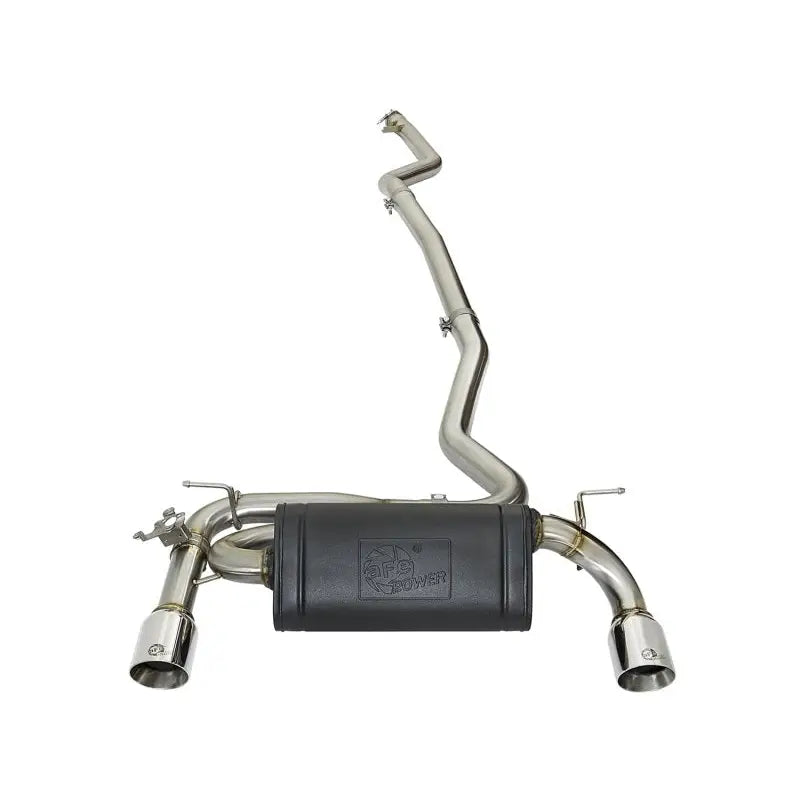 aFe 49-36334-P afe POWER MACH Force-Xp 16-17 BMW 340i/340ix/ 3.0L 304 SS Cat-Back Exhaust System