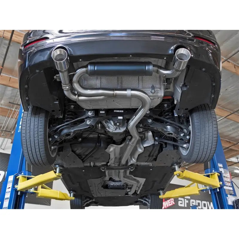 aFe 49-36334-P afe POWER MACH Force-Xp 16-17 BMW 340i/340ix/ 3.0L 304 SS Cat-Back Exhaust System