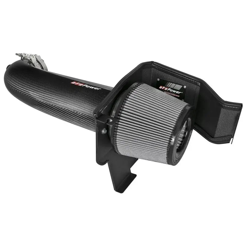 aFe 51-12162-C aFe POWER Magnum FORCE Carbon Fiber Stage 2 Track Series Pro Dry S CAIS - 11-18 Dodge Challenger V8