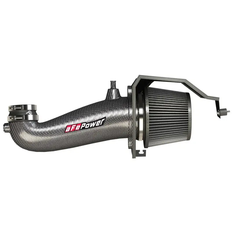 aFe 51-12162-C aFe POWER Magnum FORCE Carbon Fiber Stage 2 Track Series Pro Dry S CAIS - 11-18 Dodge Challenger V8