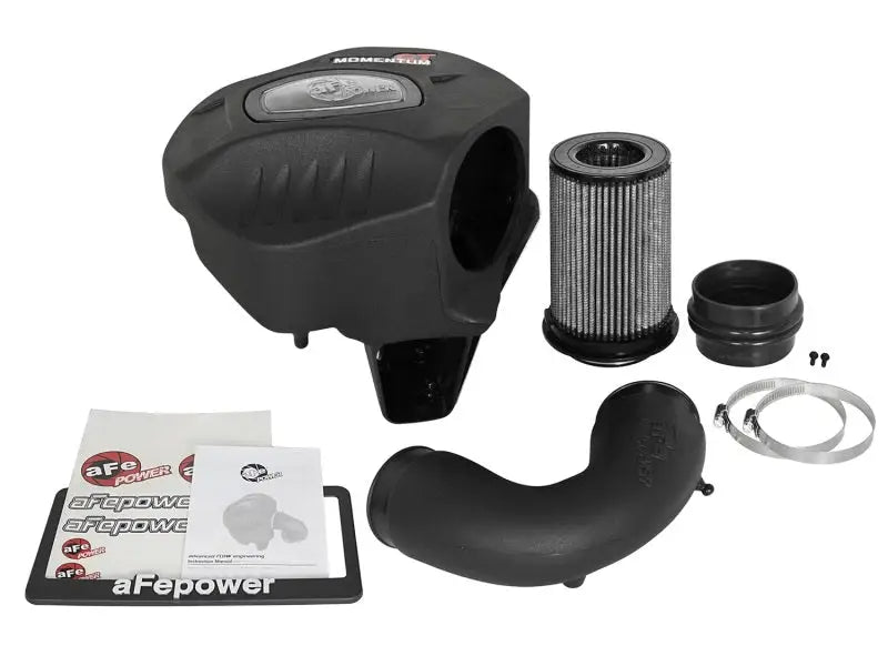 Black AFE Power Momentum GT Pro Dry S Intake System for BMW 330i F30 B46/48 I4