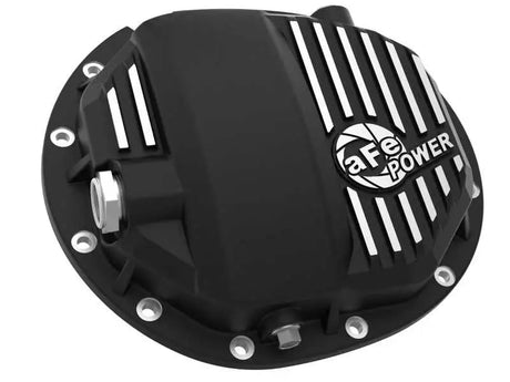 aFe Power Pro Series AAM 9.5/9.76 Rear Diff Cover Black w/Mach Fins 14-19 GM Silverado/Sierra 1500 