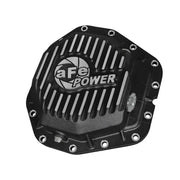 aFe 46-70382 aFe Power Rear Diff Cover Black w/Machined Fins 17 Ford F-350/F-450 6.7L (td) Dana M300-14 (Dually)