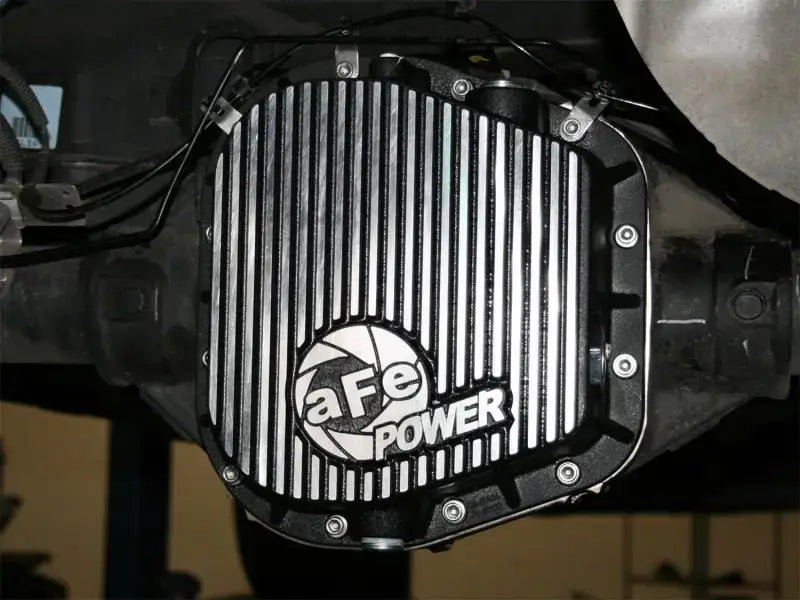 aFe Power Rear Diff Cover (Machined) 12 Bolt 9.75in 97-16 Ford F-150 w/ Gear Oil 6 QT - Truck & Automotive