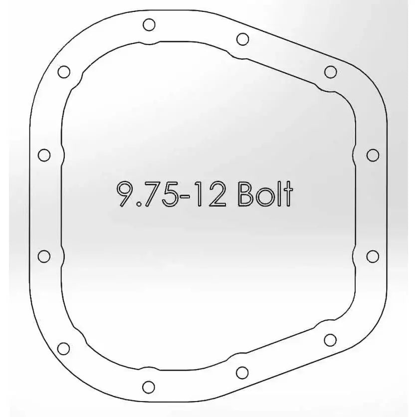 aFe Power Rear Differential Cover (Machined) 12 Bolt 9.75in 11-13 Ford F-150 EcoBoost V6 3.5L (TT) 